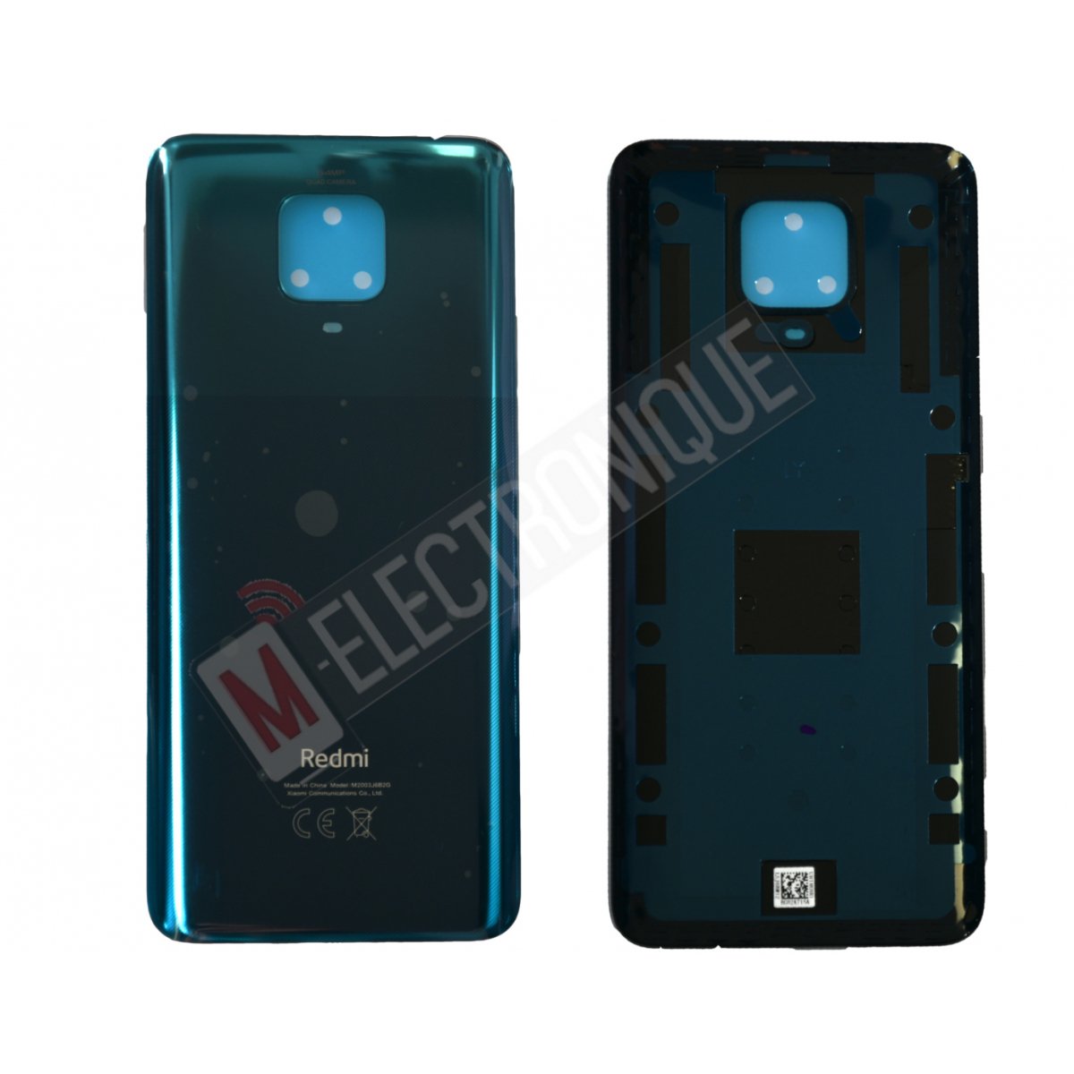 VITRE ARRIERE VERTE  XIAOMI REDMI NOTE 9 PRO