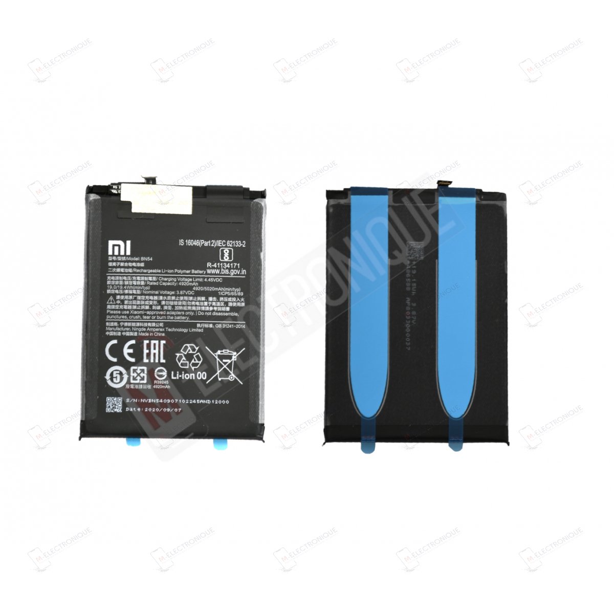 BATTERIE XIAOMI REDMI NOTE 9 / REDMI 9