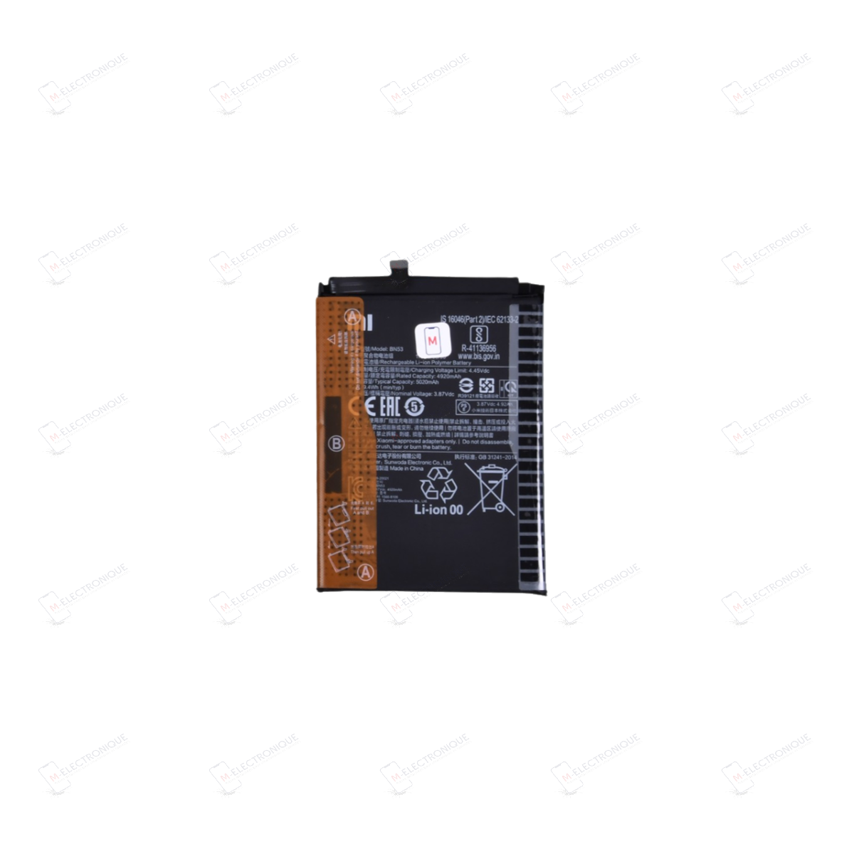 BATTERIE XIAOMI REDMI NOTE 9 PRO / NOTE 10 PRO