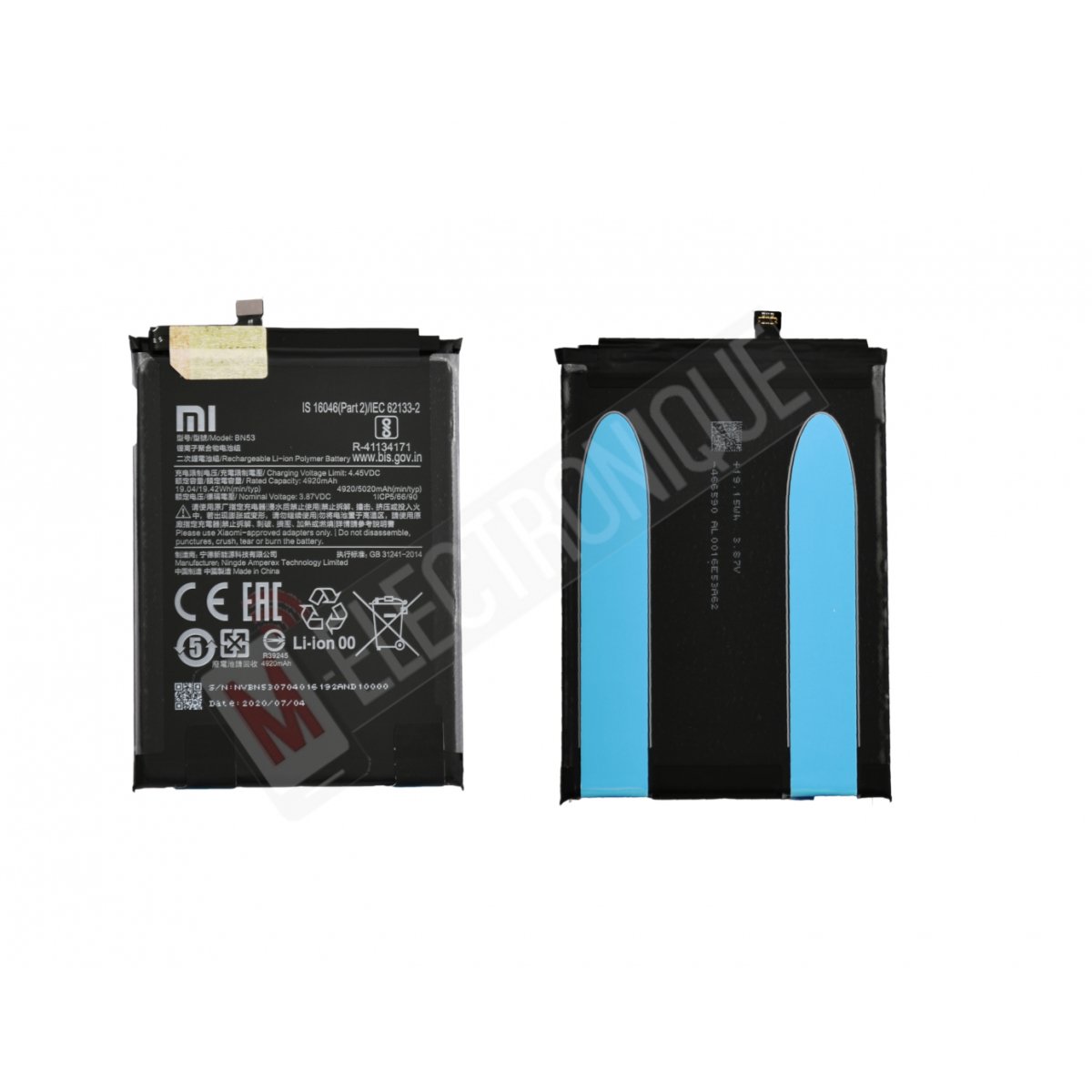 BATTERIE XIAOMI REDMI NOTE 9 PRO