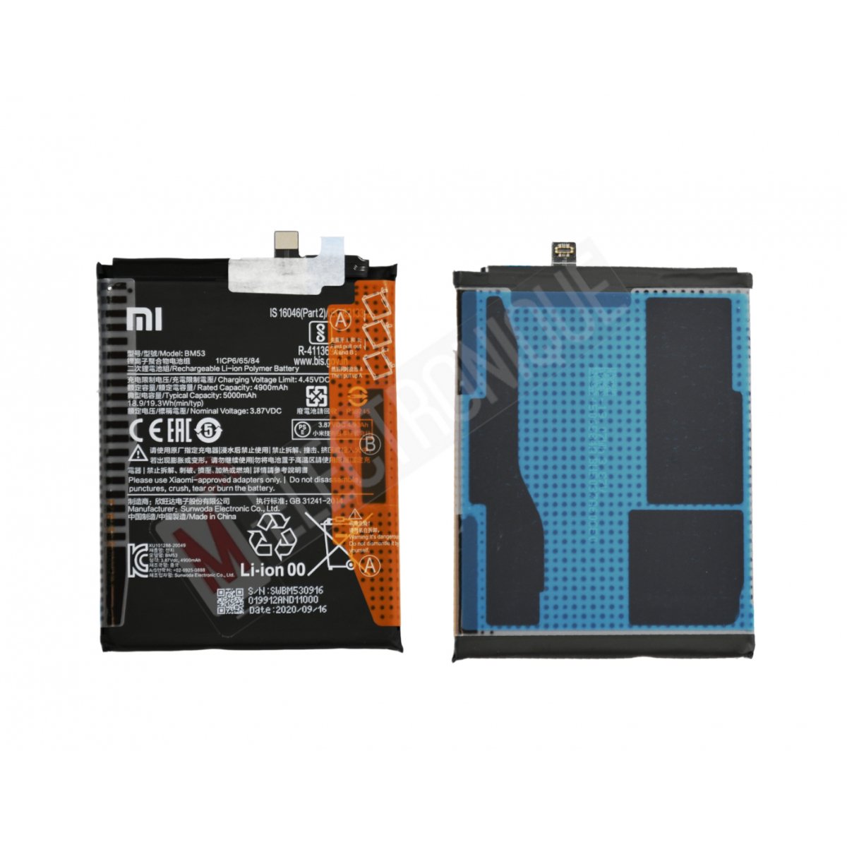 BATTERIE XIAOMI MI 10T / 10T PRO