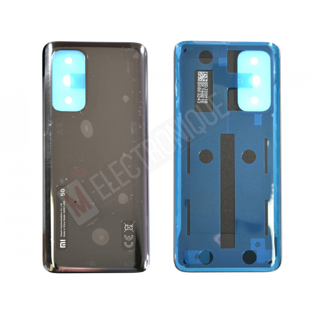 VITRE ARRIERE NOIR XIAOMI MI 10T / 10T PRO