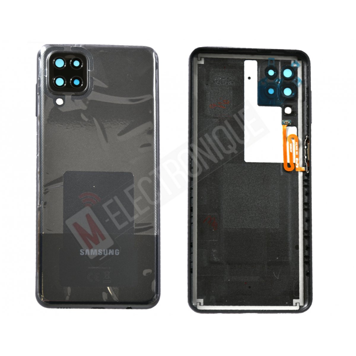 CACHE ARRIERE NOIR SAMSUNG GALAXY A12
