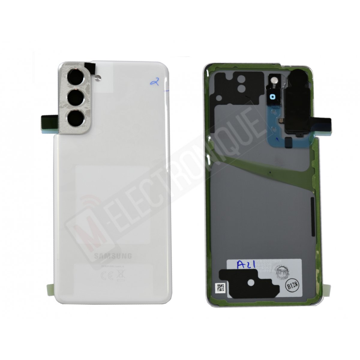 CACHE ARRIERE BLANC SAMSUNG GALAXY S21