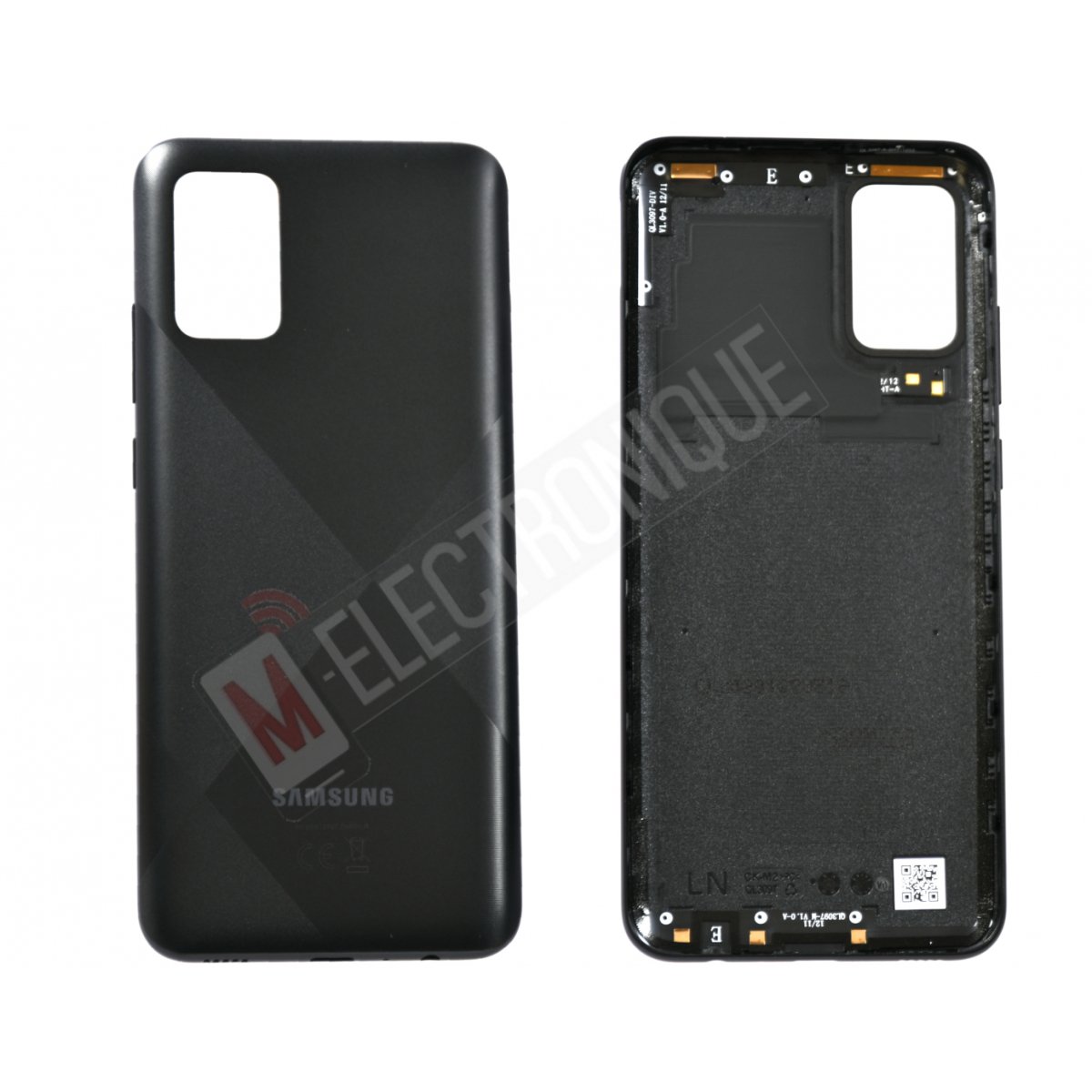 CACHE ARRIERE NOIR SAMSUNG GALAXY A02S
