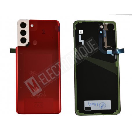 VITRE ARRIERE ROUGE SAMSUNG GALAXY S21+