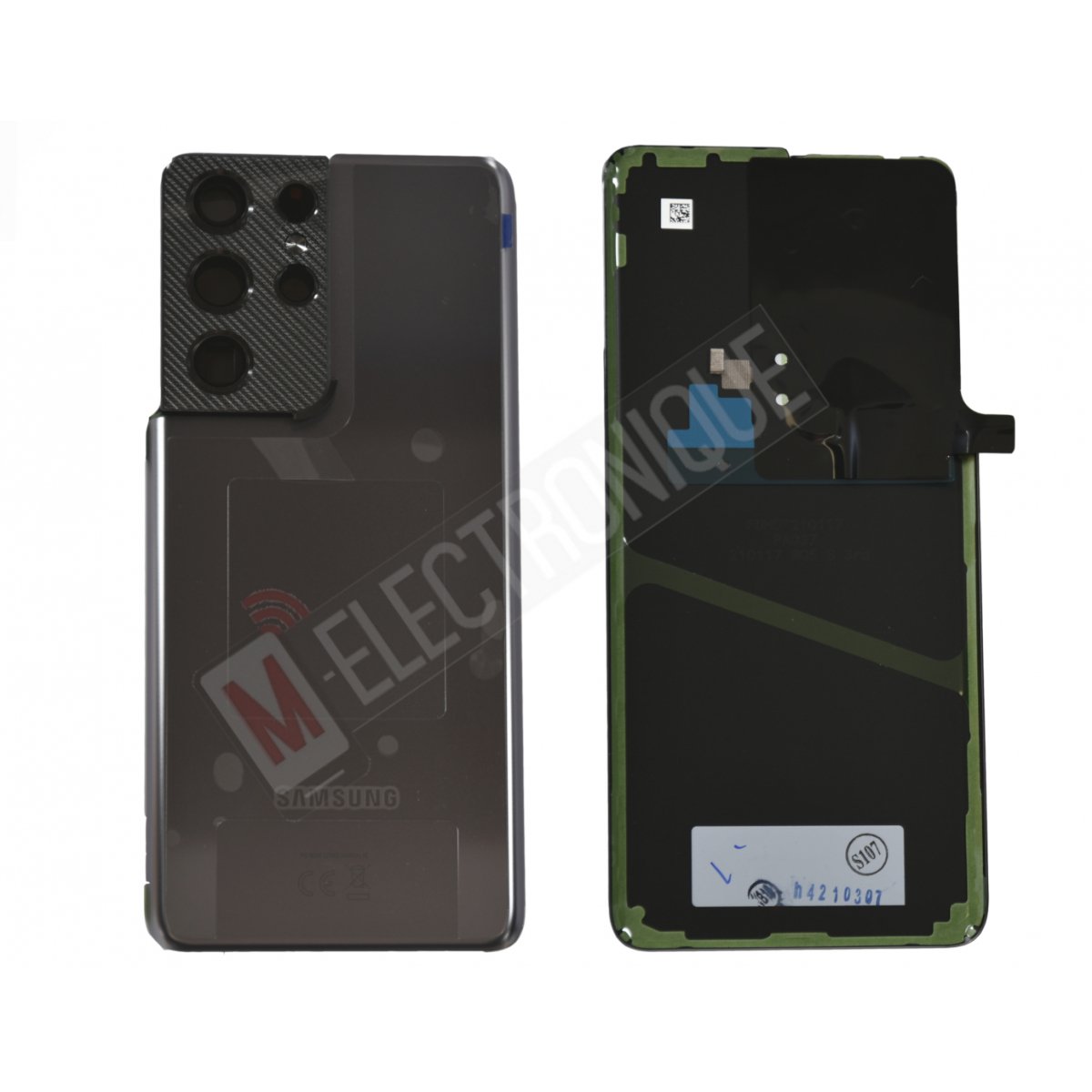 VITRE ARRIERE TITANIUM SAMSUNG GALAXY S21 ULTRA