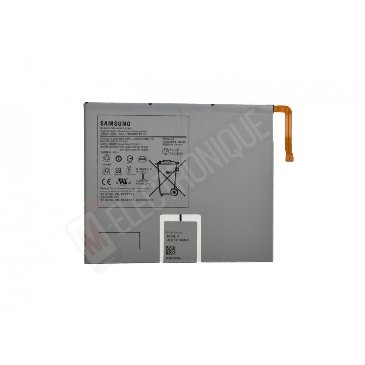 BATTERIE SAMSUNG GALAXY TAB S7
