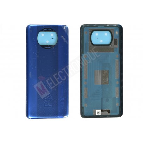 CACHE ARRIERE BLEU XIAOMI POCO X3