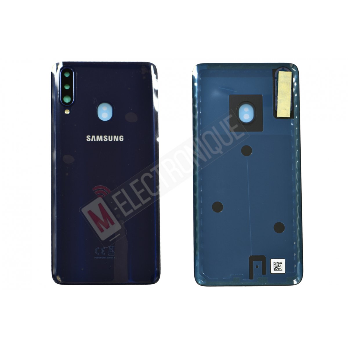 CACHE ARRIERE BLEU SAMSUNG GALAXY A20S