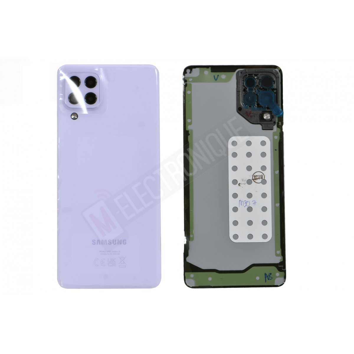 CACHE ARRIERE VIOLET SAMSUNG GALAXY A22 4G