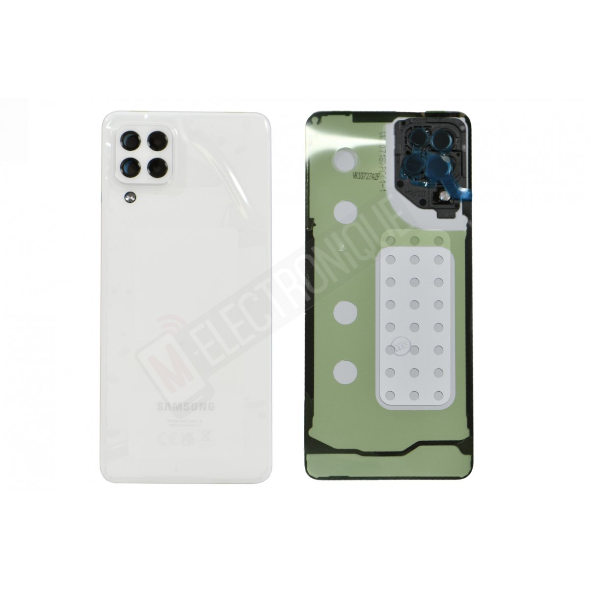 CACHE ARRIERE BLANC SAMSUNG GALAXY A22 4G