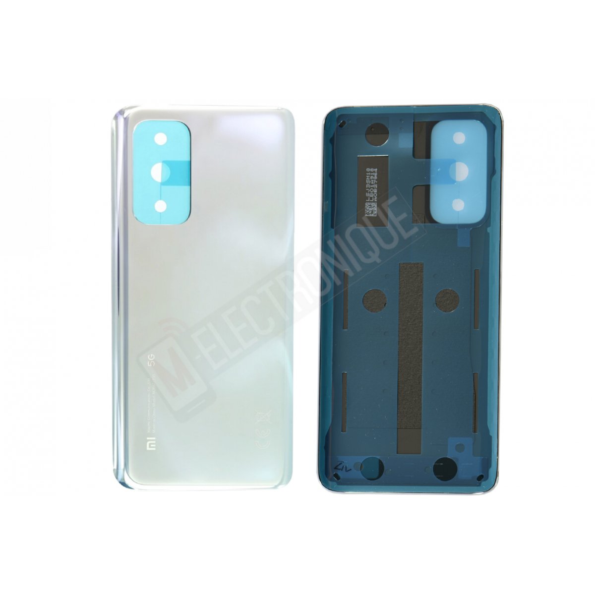 VITRE ARRIERE AURORA SILVER XIAOMI MI 10T / 10T PRO