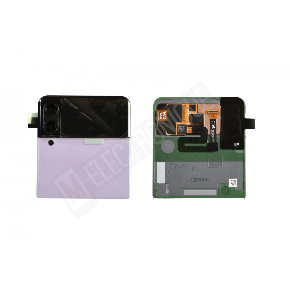 VITRE AVANT VIOLETTE + LCD SAMSUNG GALAXY Z FLIP 3