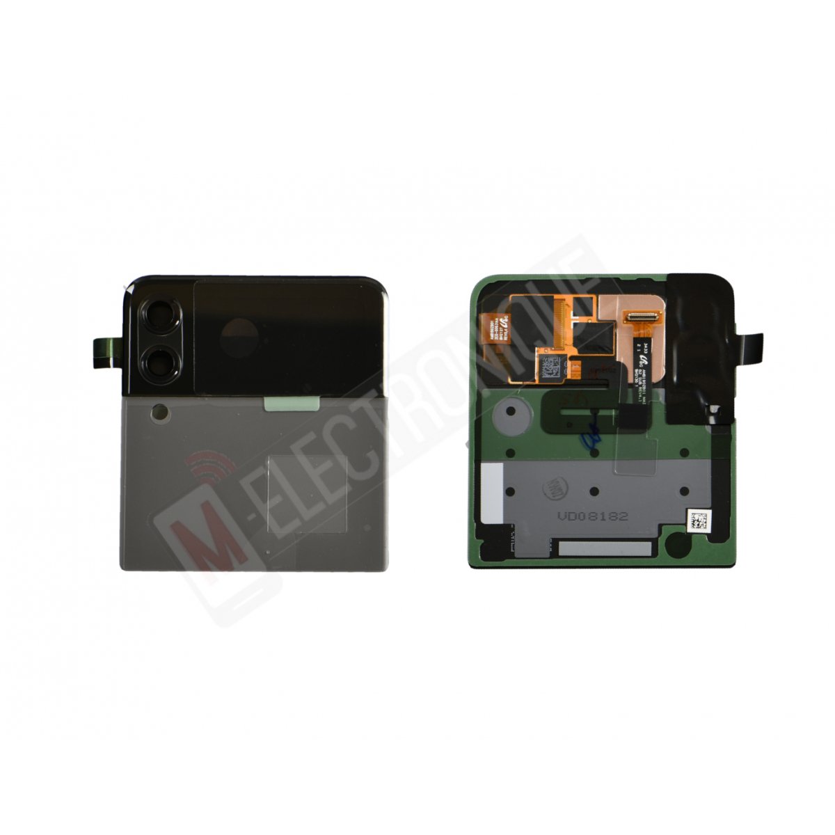 VITRE AVANT GRAY + LCD SAMSUNG GALAXY Z FLIP 3