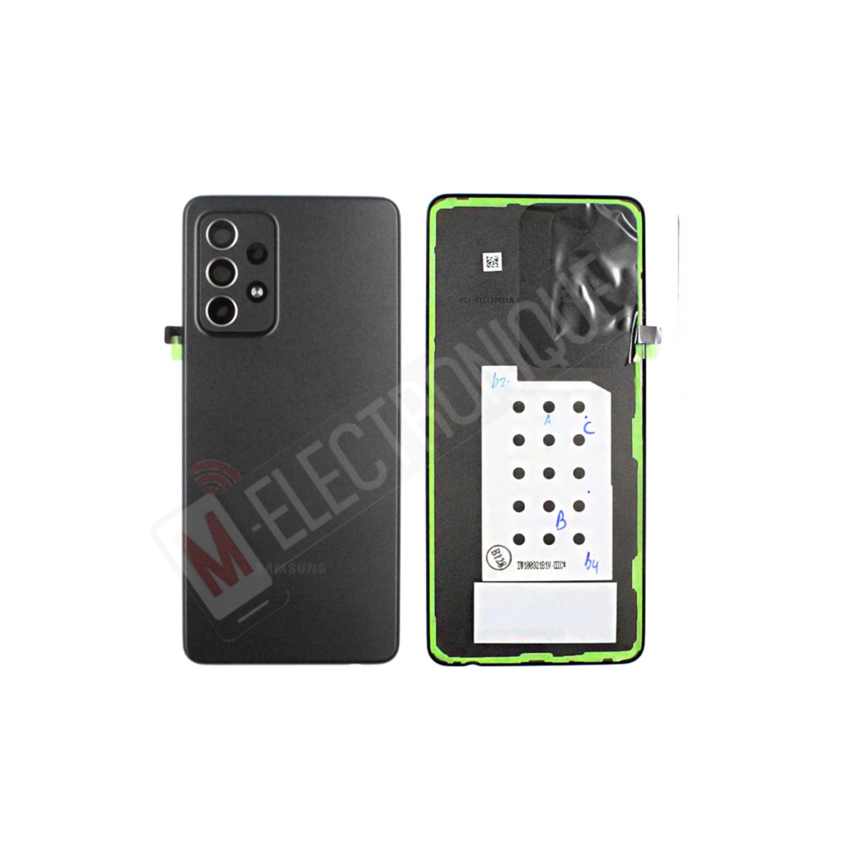 CACHE ARRIERE NOIR SAMSUNG GALAXY A52S