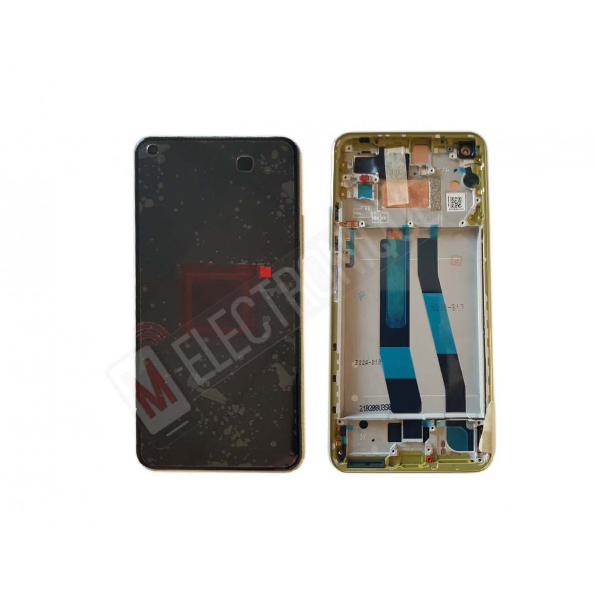 ECRAN JAUNE XIAOMI MI 11 LITE 5G