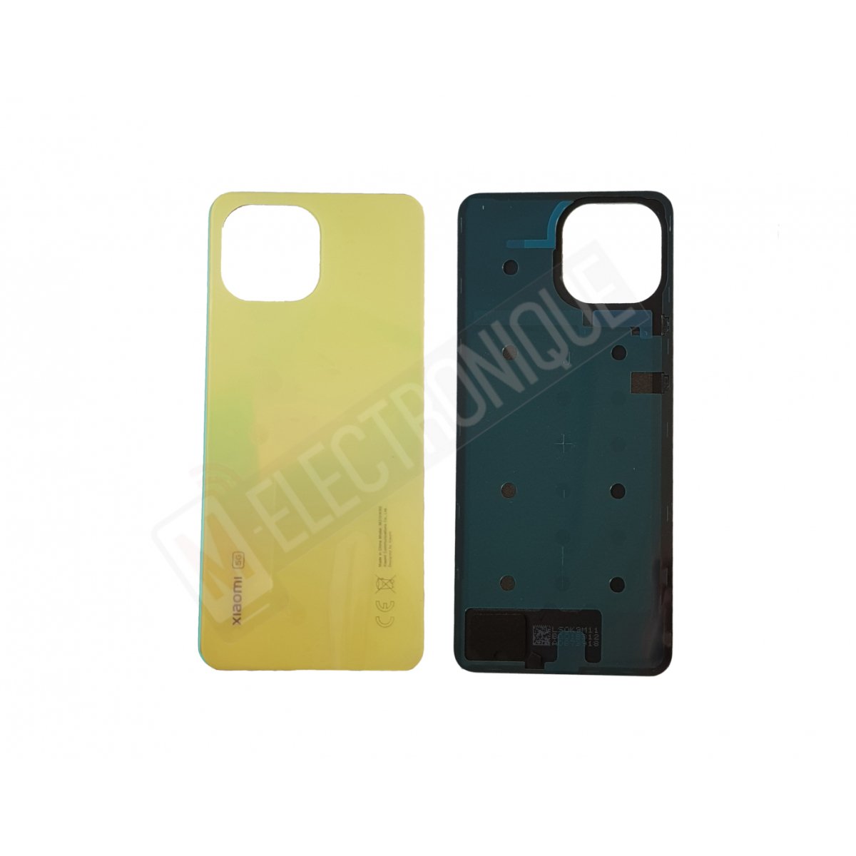 VITRE ARRIERE JAUNE XIAOMI MI 11 LITE 5G