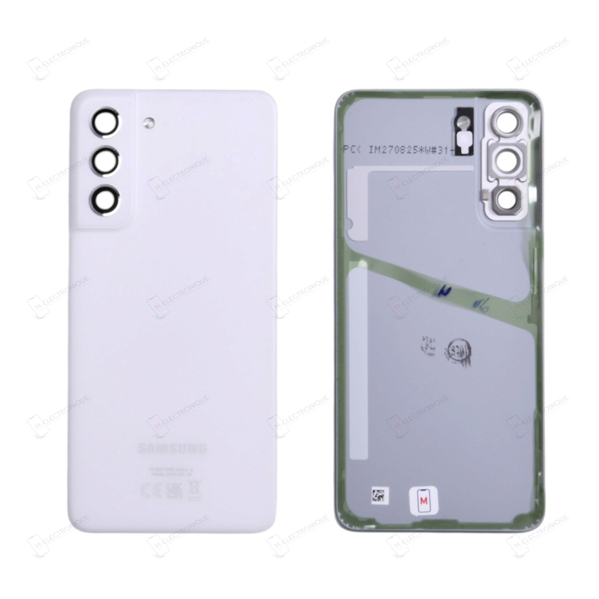 CACHE ARRIERE BLANC SAMSUNG GALAXY S21 FE