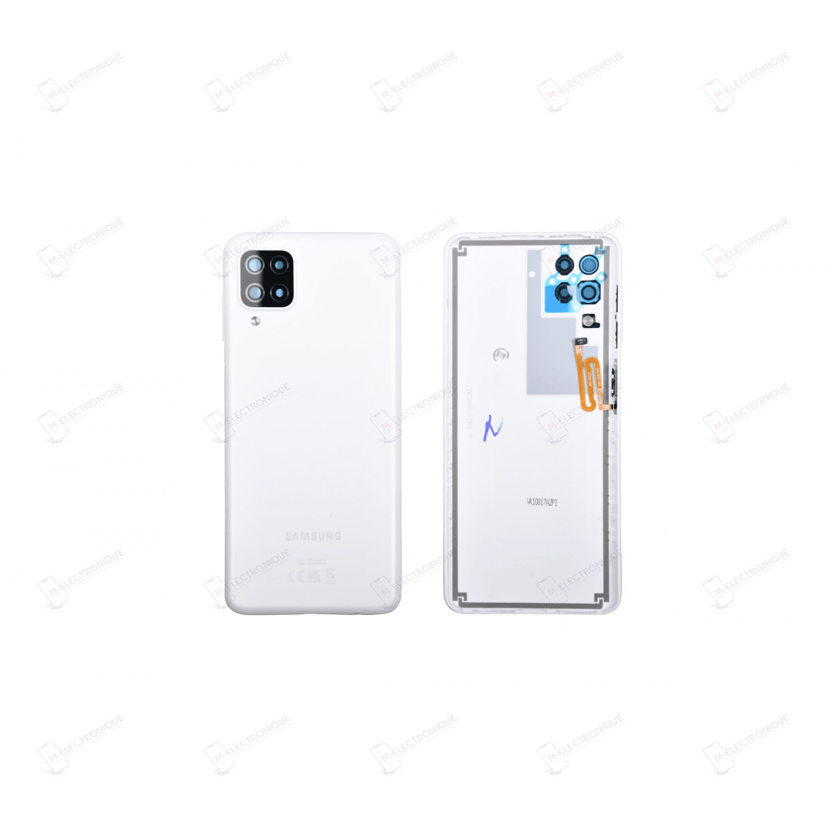 CACHE ARRIERE BLANC SAMSUNG GALAXY A12 NACHO