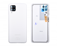 CACHE ARRIERE BLANC SAMSUNG GALAXY A12 NACHO