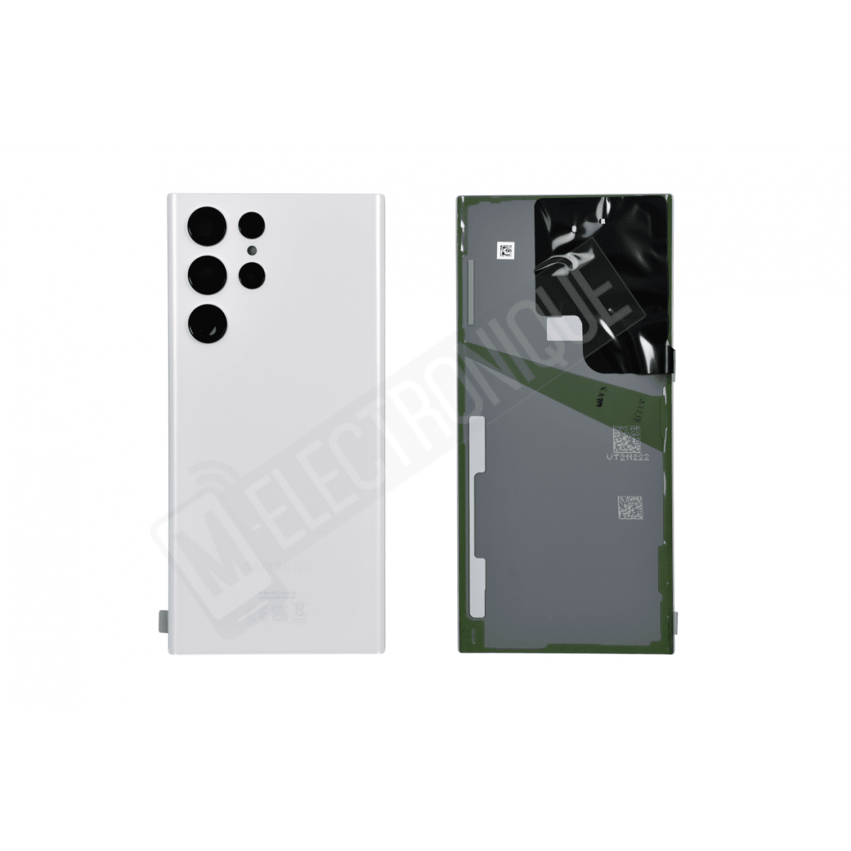 VITRE ARRIERE BLANCHE SAMSUNG GALAXY S22 ULTRA