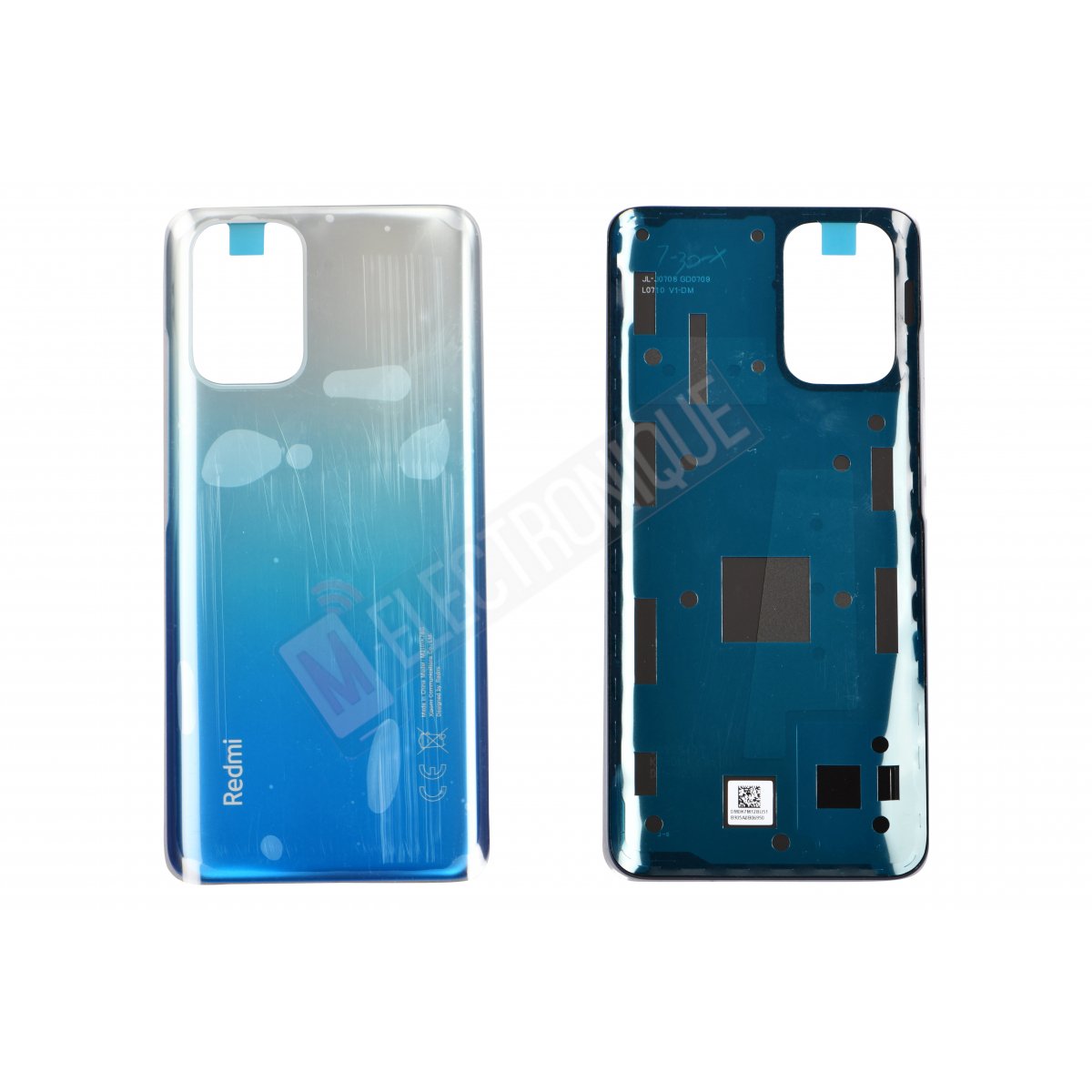 CACHE ARRIERE BLEU XIAOMI REDMI NOTE 10S K7B