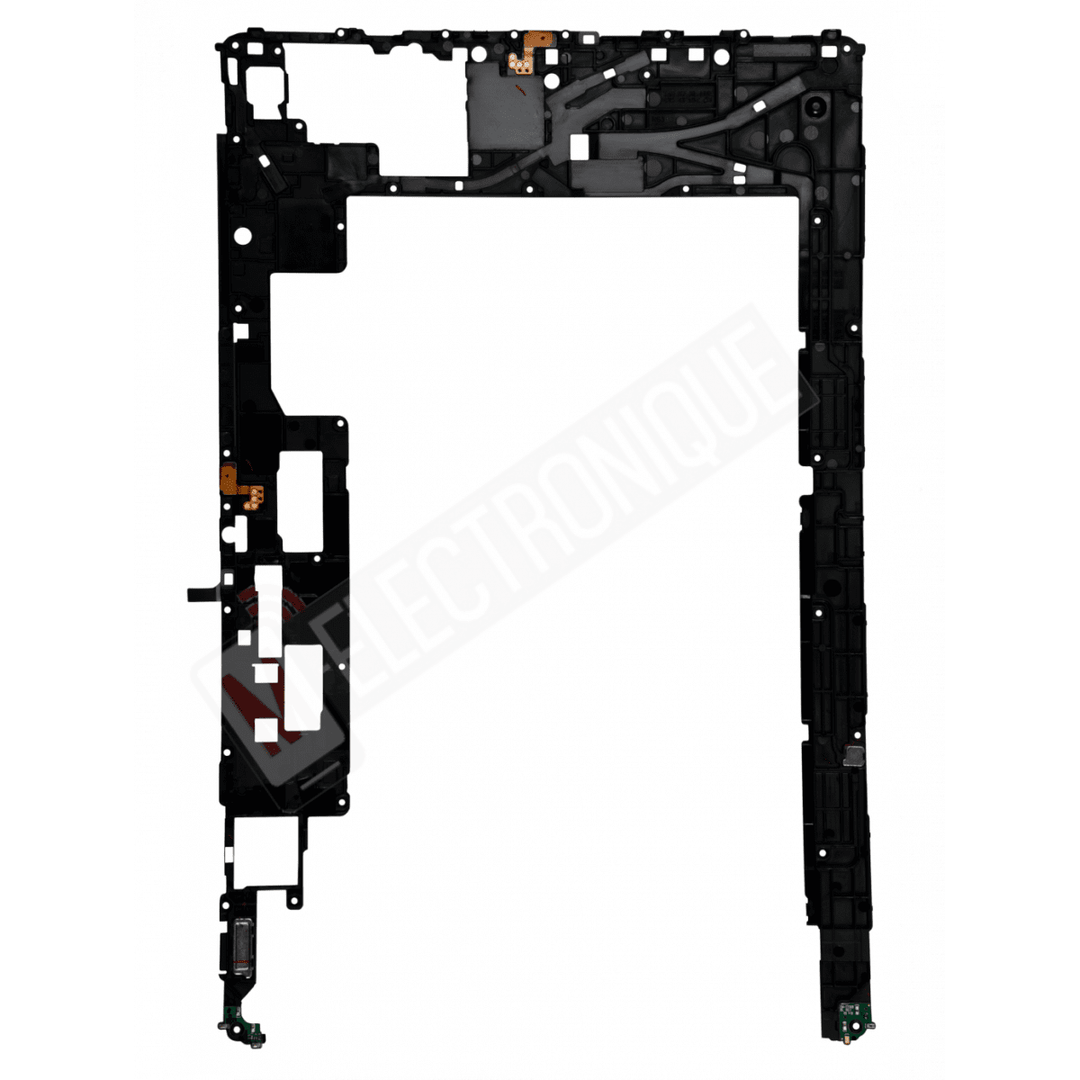 CHASSIS INTERMEDIAIRE NOIR SAMSUNG GALAXY TAB S7 FE 5G