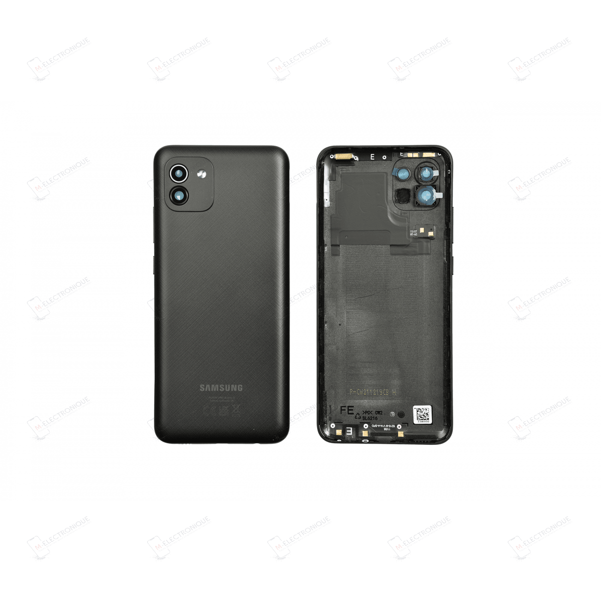 CACHE ARRIERE NOIR SAMSUNG GALAXY A03