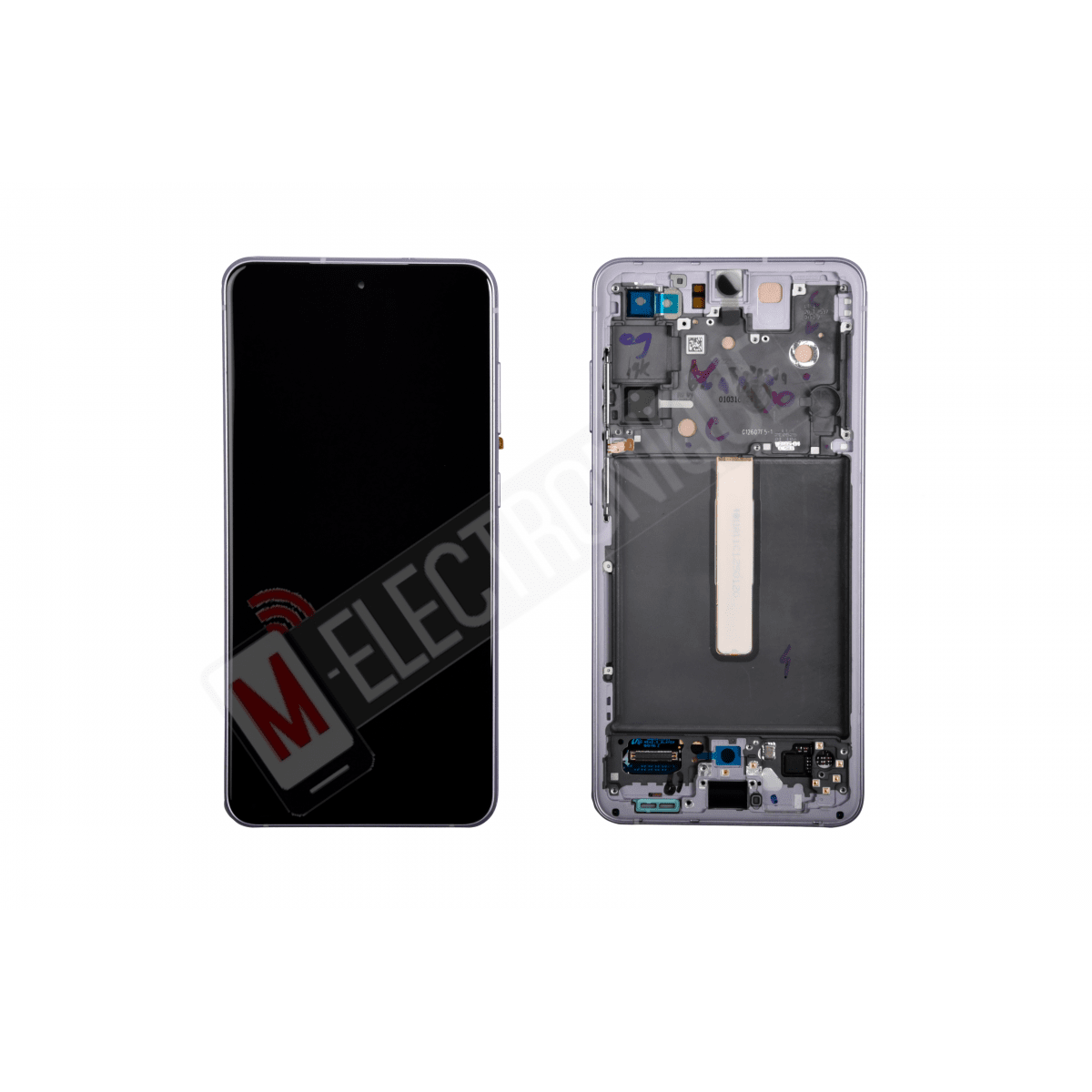 ECRAN VIOLET SAMSUNG GALAXY S21 FE