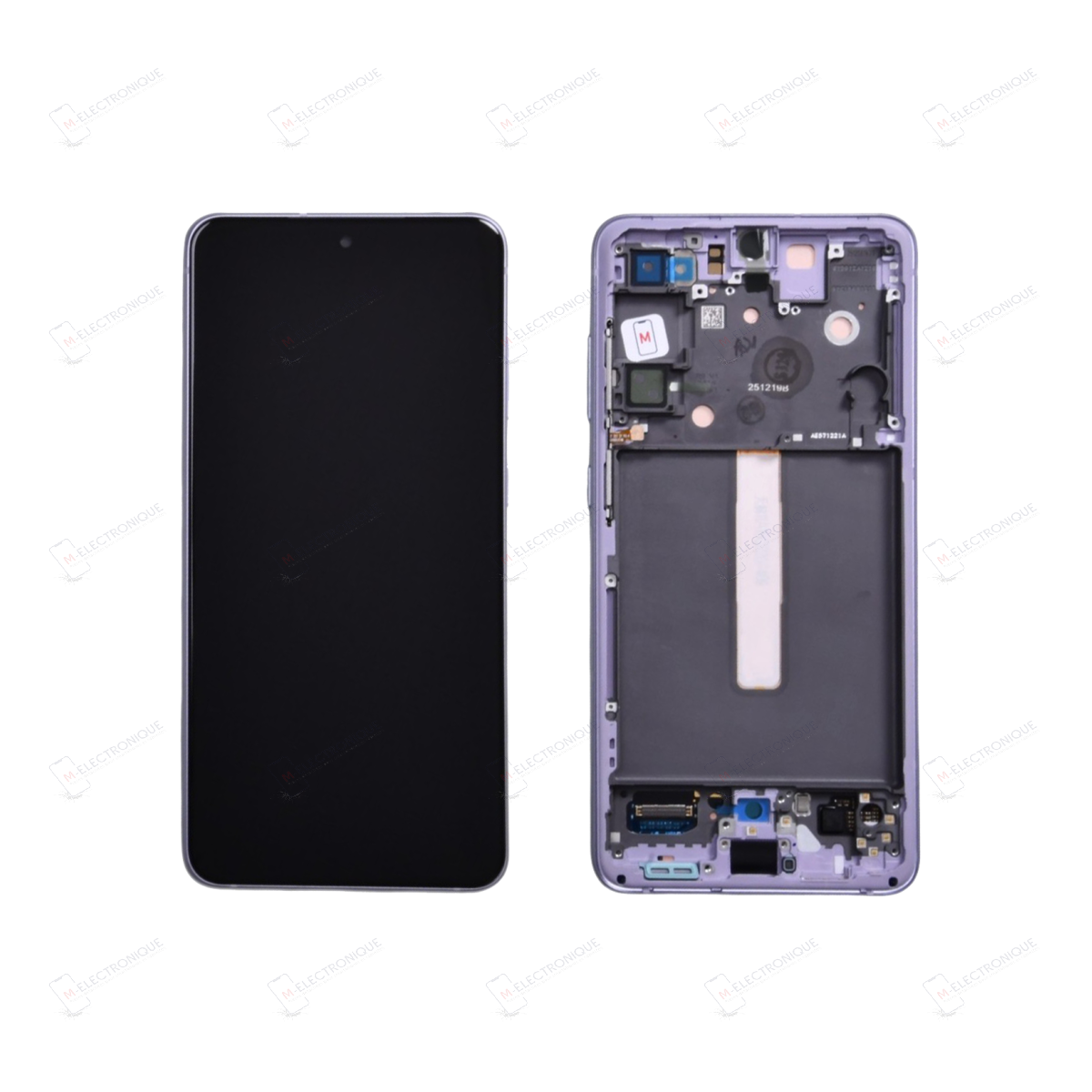 ECRAN VIOLET SAMSUNG GALAXY S21 FE