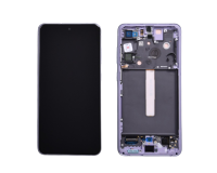 ECRAN VIOLET SAMSUNG GALAXY S21 FE