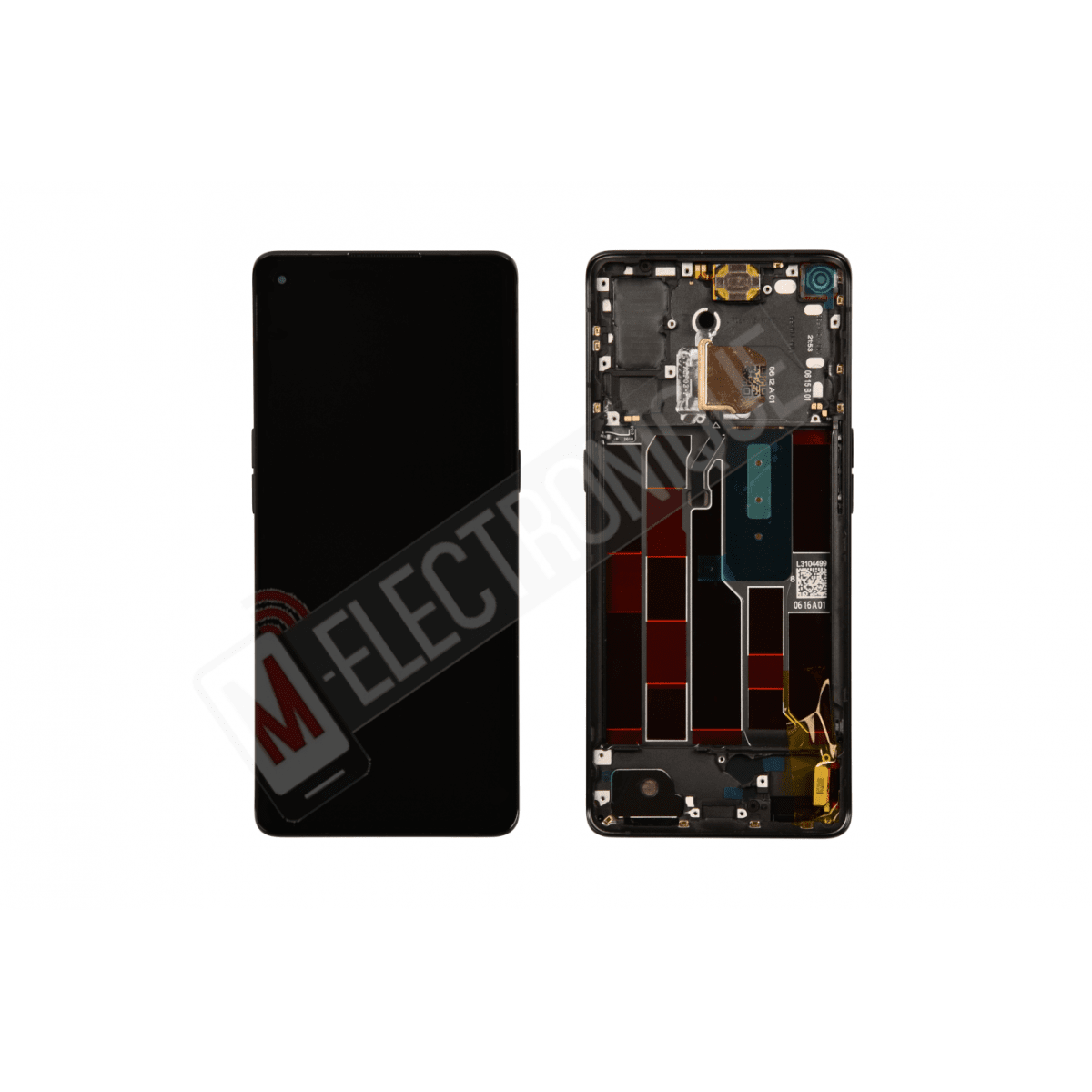 ECRAN NOIR OPPO RENO4 PRO 5G