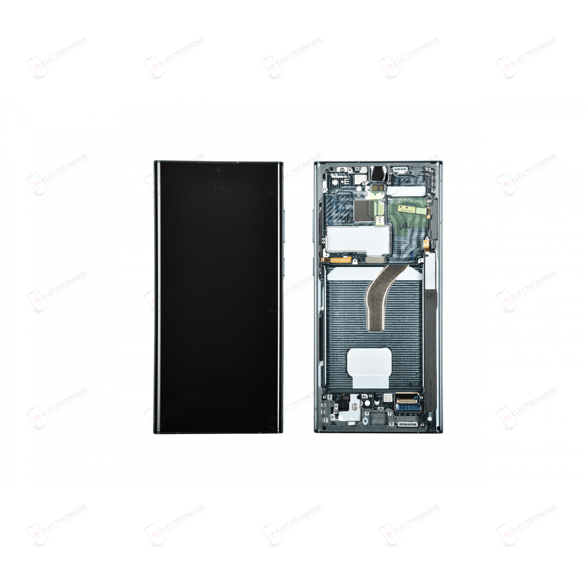 ECRAN VERT SAMSUNG GALAXY S22 ULTRA