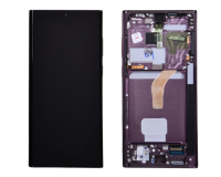ECRAN BORDEAUX SAMSUNG GALAXY S22 ULTRA