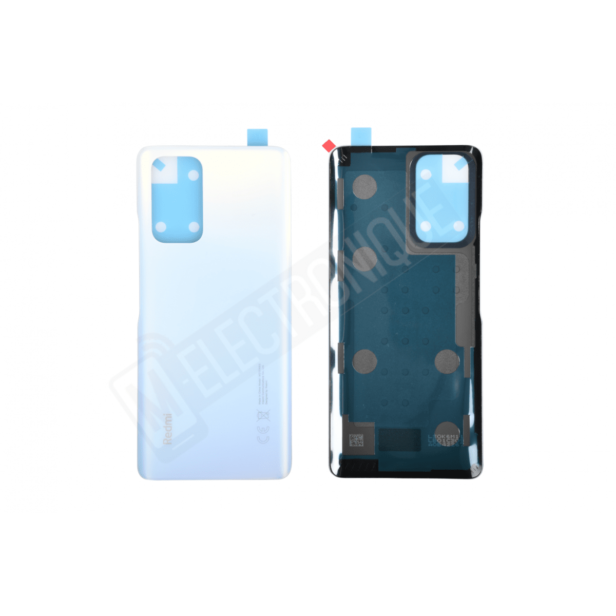 VITRE ARRIERE BLEU XIAOMI REDMI NOTE 10 PRO