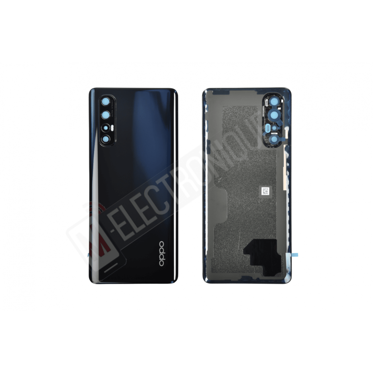 VITRE ARRIERE NOIR OPPO FIND X2 NEO