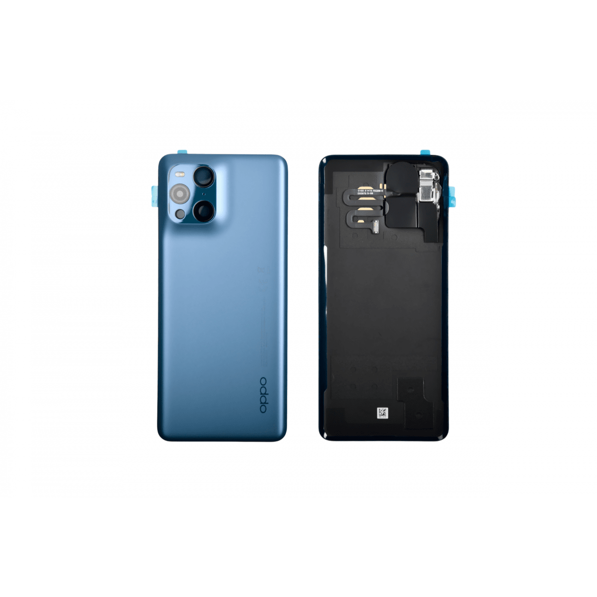 VITRE ARRIERE BLEU OPPO FIND X3 PRO