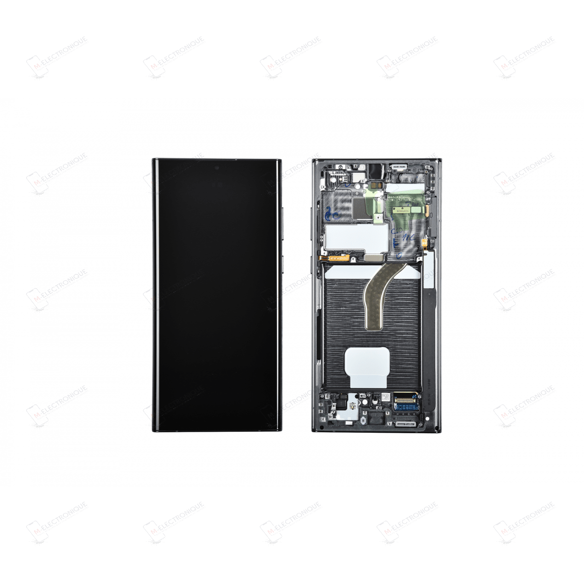 ECRAN NOIR SAMSUNG GALAXY S22 ULTRA