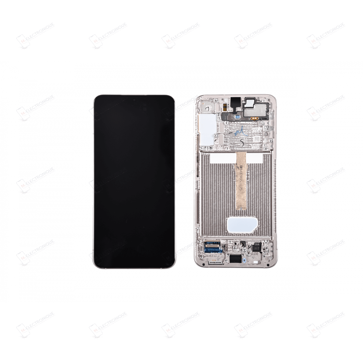 ECRAN ROSE AVEC HAUT PARLEUR SAMSUNG GALAXY S22+