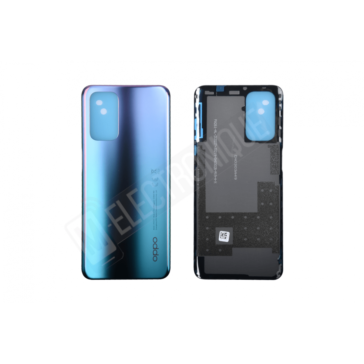 CACHE ARRIERE VIOLET OPPO A54 5G / A74 5G