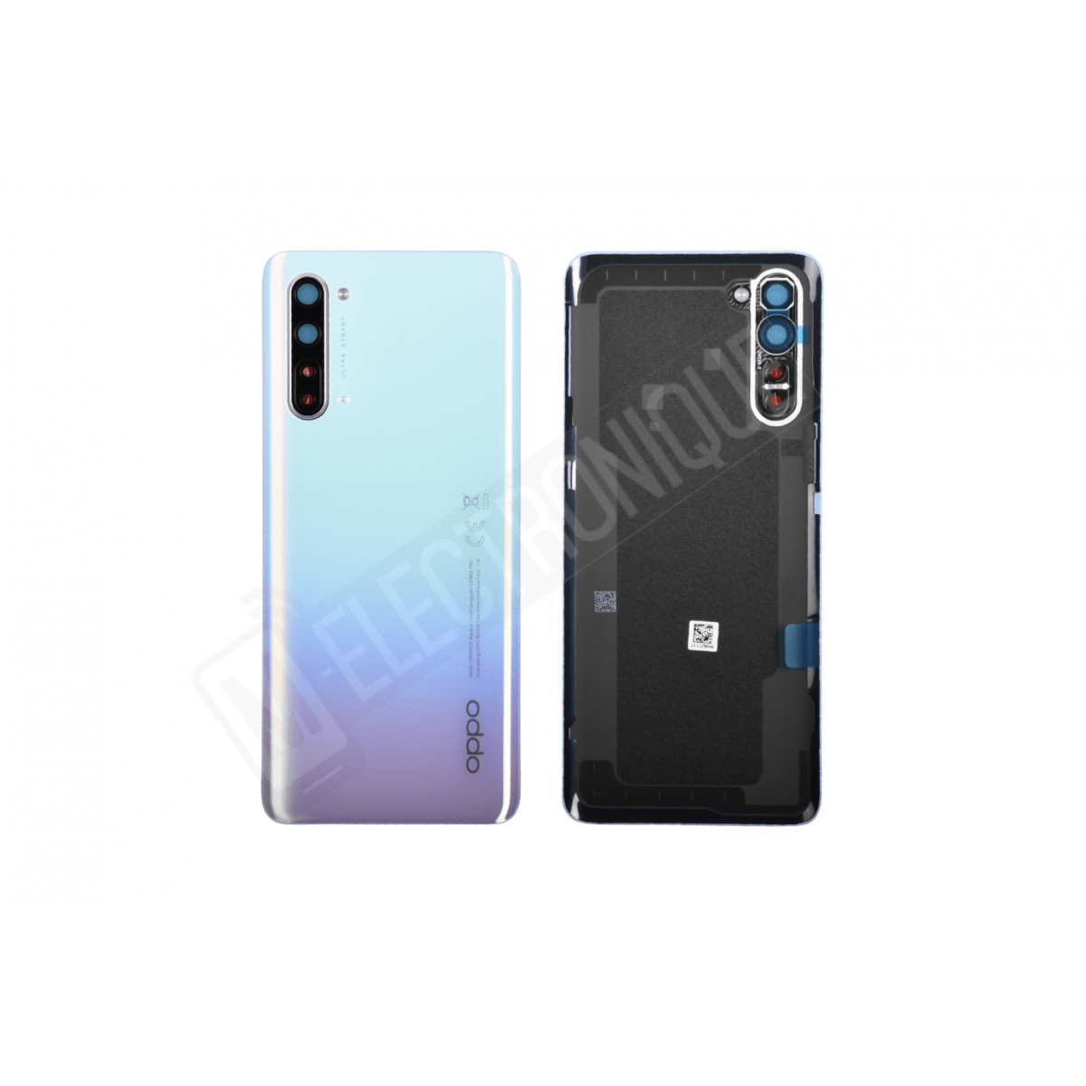 VITRE ARRIERE BLANCHE OPPO FIND X2 LITE