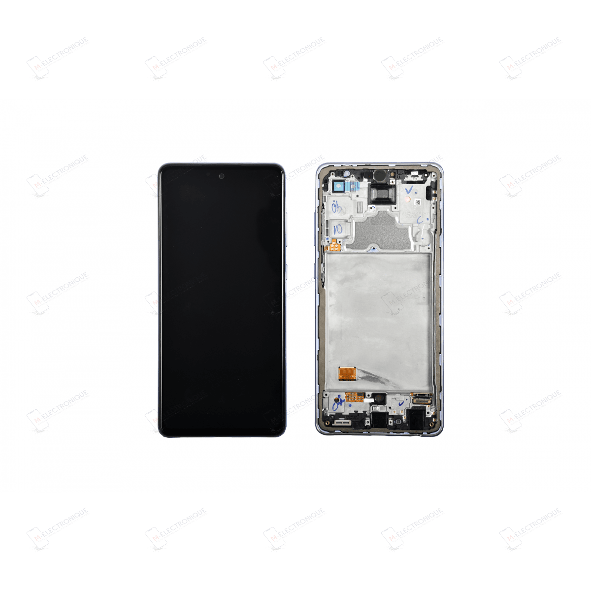 ECRAN VIOLET SAMSUNG GALAXY A72