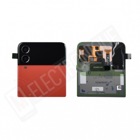 VITRE AVANT ROUGE + LCD SAMSUNG GALAXY Z FLIP 4