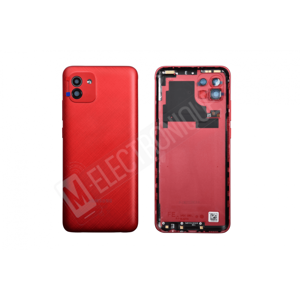 CACHE ARRIERE ROUGE SAMSUNG GALAXY A03