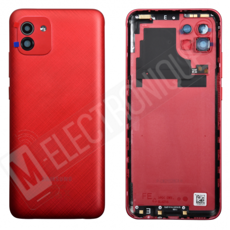 CACHE ARRIERE ROUGE SAMSUNG GALAXY A03
