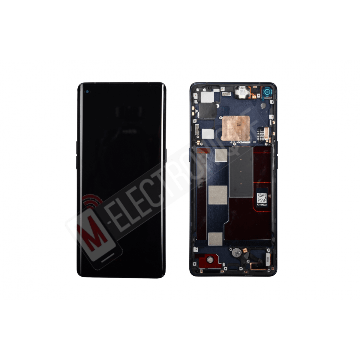 ECRAN NOIR OPPO FIND X2 NEO