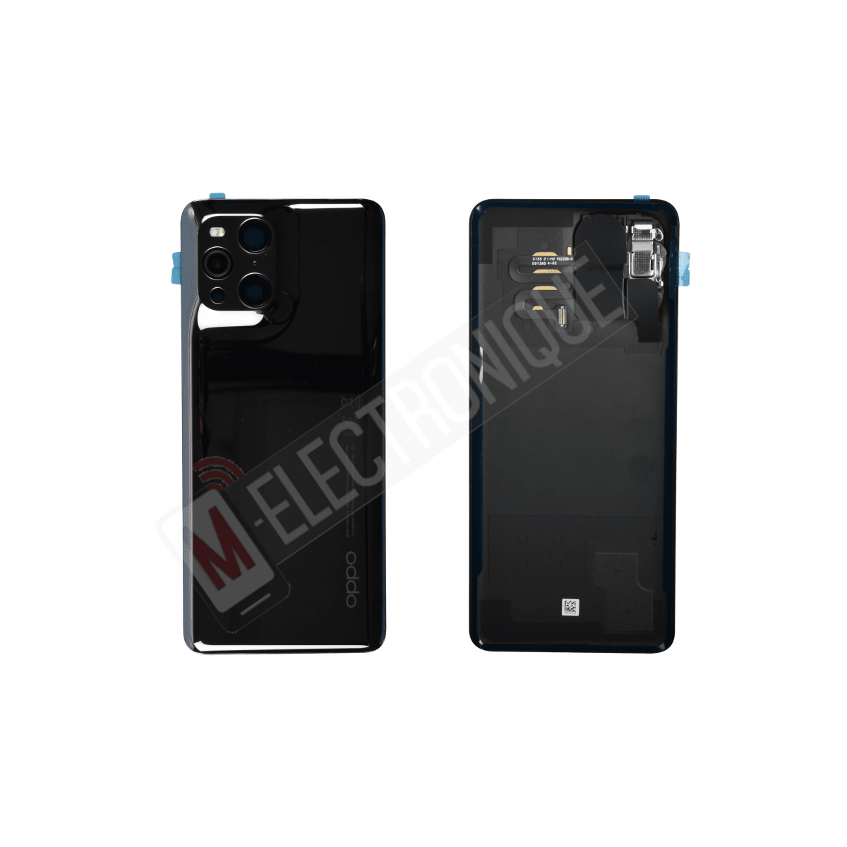 VITRE ARRIERE NOIR OPPO FIND X3 PRO