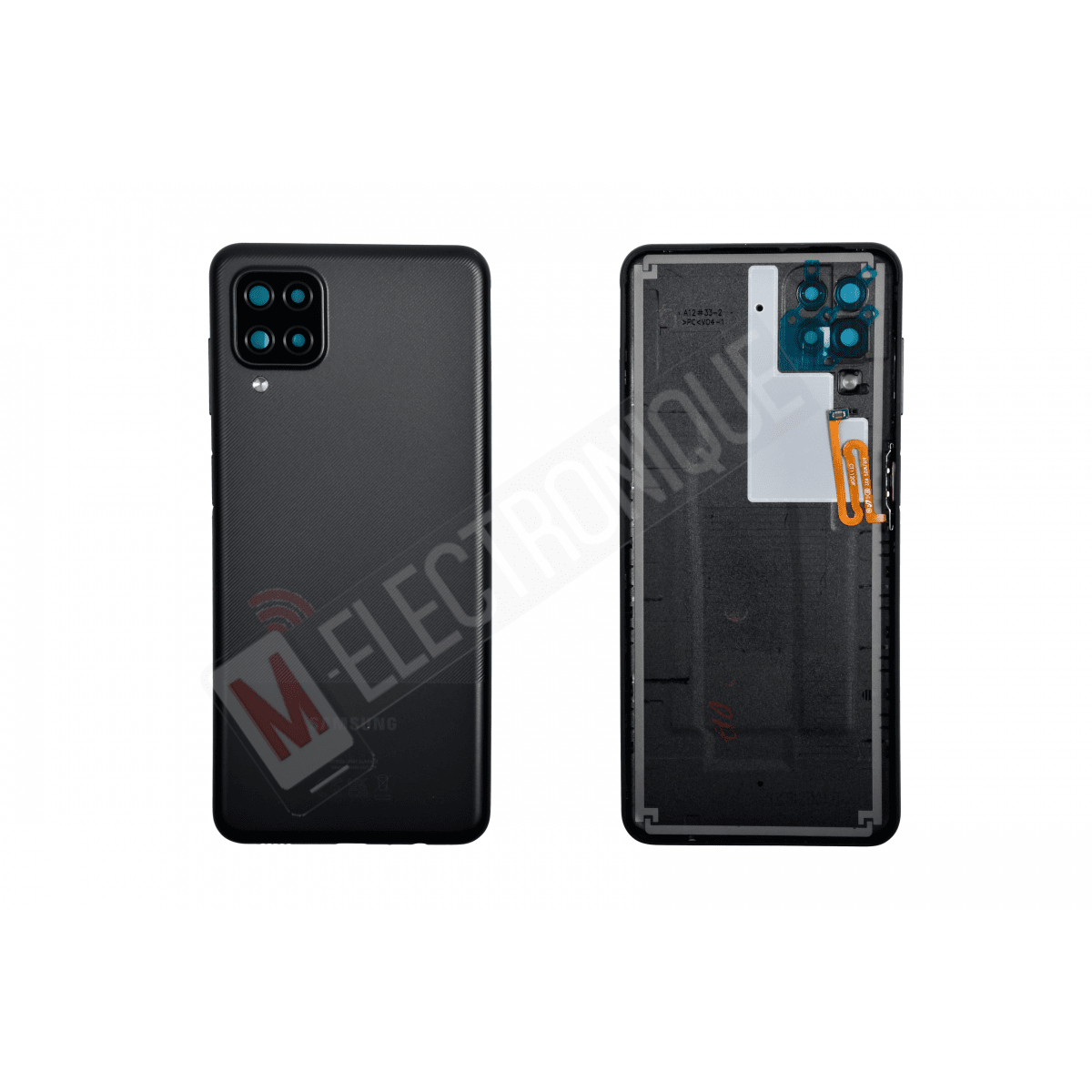CACHE ARRIERE NOIR SAMSUNG GALAXY A12 NACHO