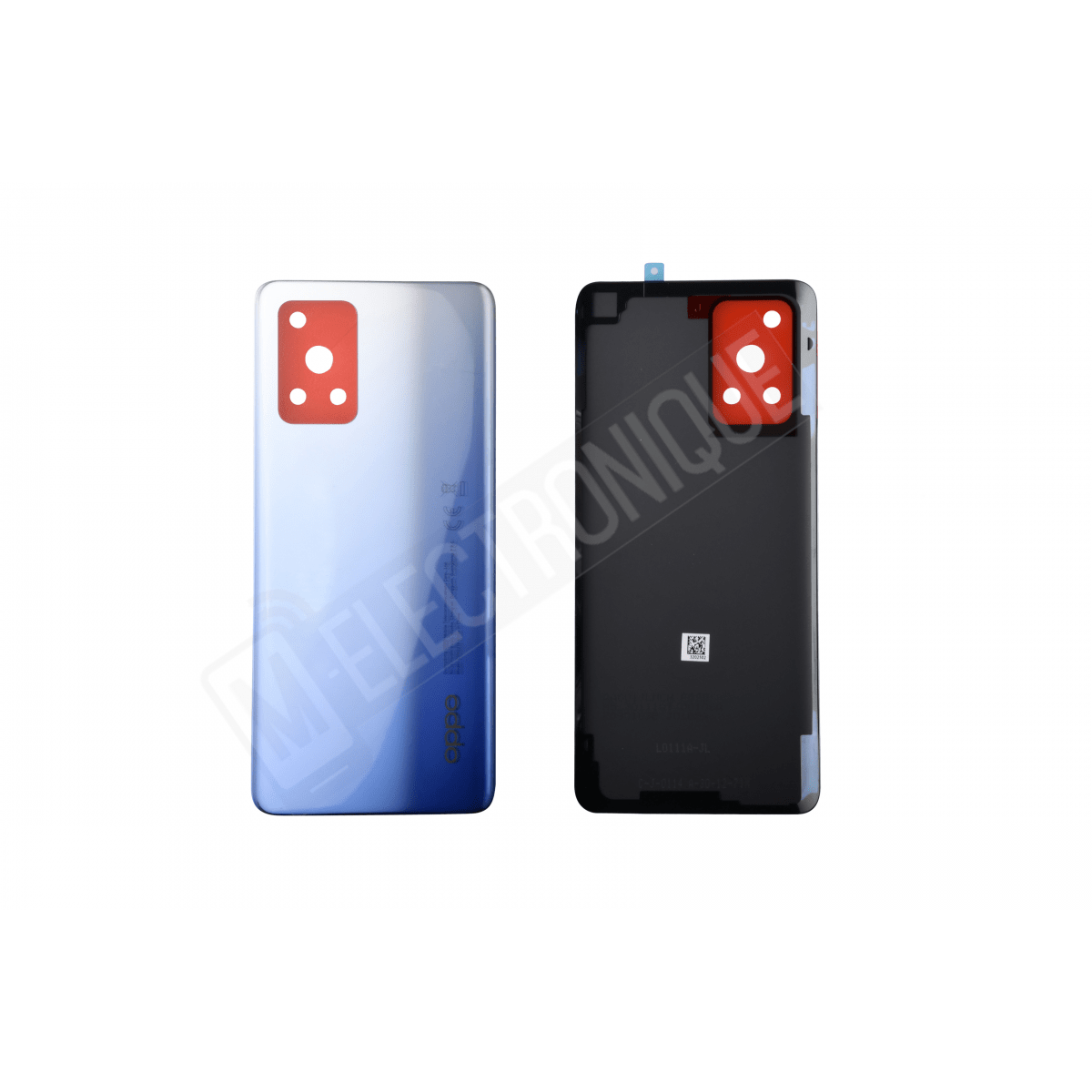 CACHE ARRIERE BLEU OPPO A74 4G